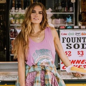 El Romance Lilac Organic Tank (xs)